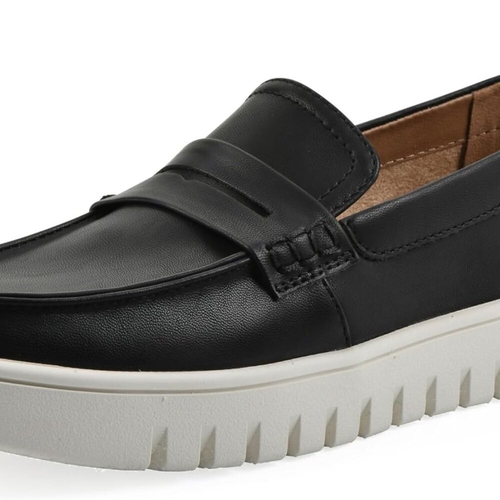 Women's Penny Loafer Sneakers Synthetic Comfort Support Slip-On Casual